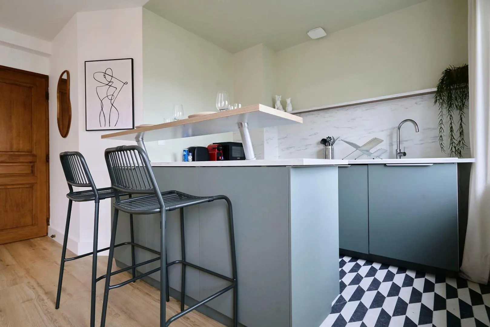 Appartement Une Chambre Proche Metro Lille Francie